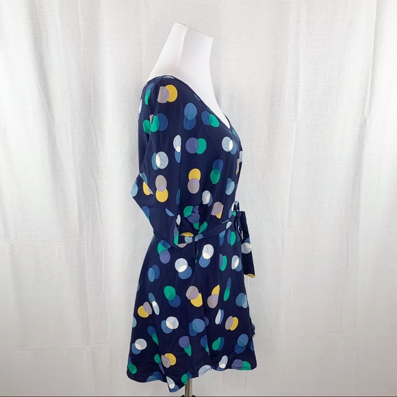 ModCloth Jessy B polka dot tie waist tunic top - Picture 8 of 12